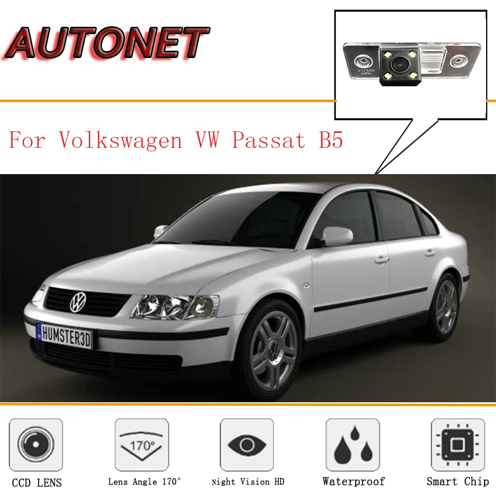 AUTONET Rear View camera For Volkswagen VW Passat B5  1996~2005/CCD/Night Vision/Reverse Camera/license plate camera