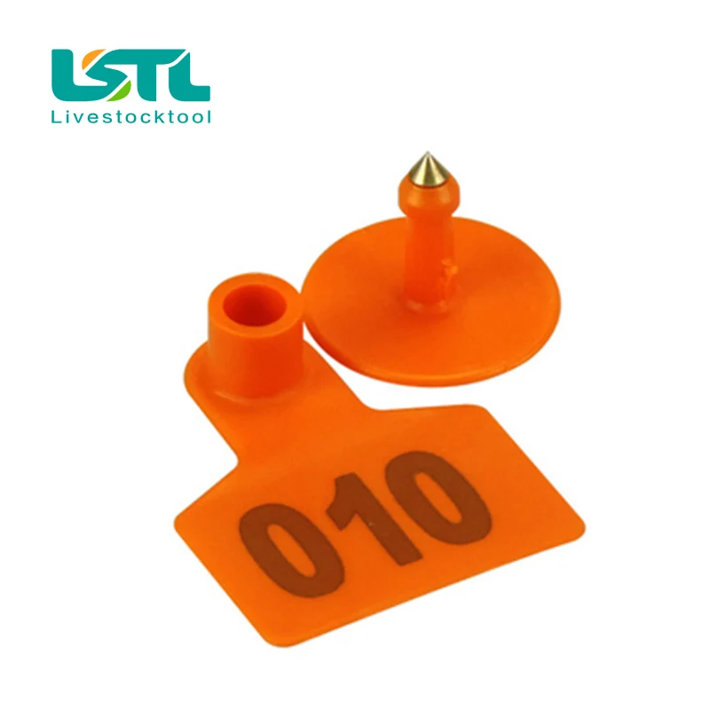 Cattle Livestock Cattle Pig Ear Tags With Words Numbers 001-500 Farm Animal Ear Lasers Cattle Pig Identification Farm Tools