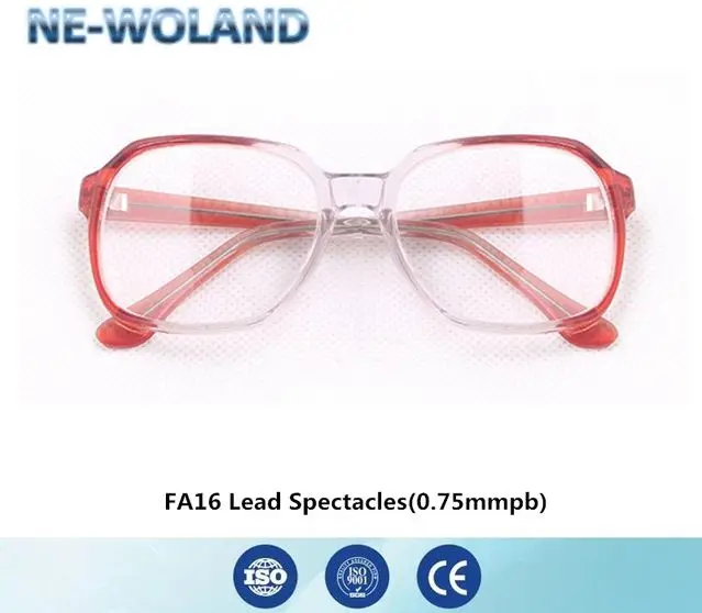 Gamma rays and x-ray protective glasses medical exposure radiological protection 0.75mmpb lead spectacles,passed CE,FDA etc.