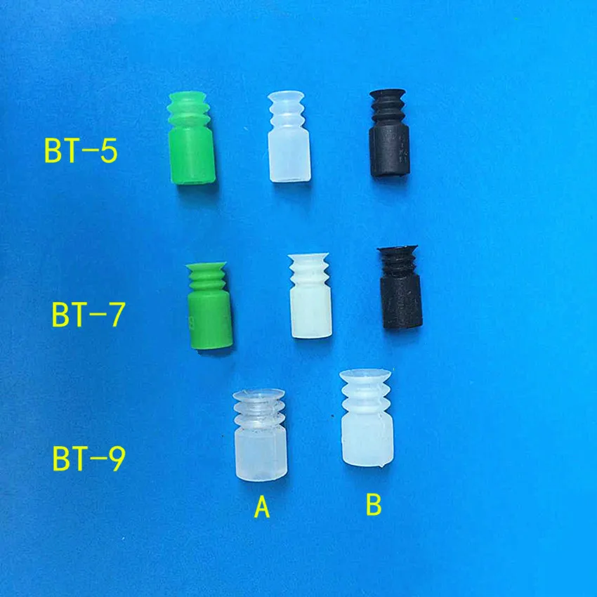 Vacuum chuck, pneumatic machine, hand fittings, three layer small suction cup, imported silica gel material, BT-5/7/9