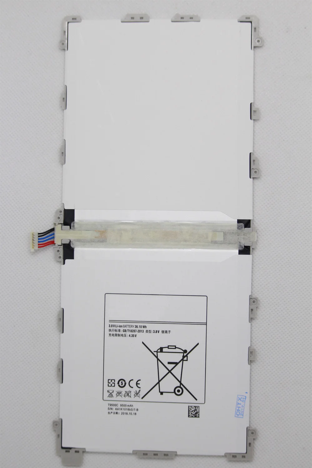 10 X 9500mAh T9500E Tablet Battery For Samsung Galaxy Note Pro 12.2 P900 P901 SM-P905M SM-T900 SM-P900 tab T9500C battery