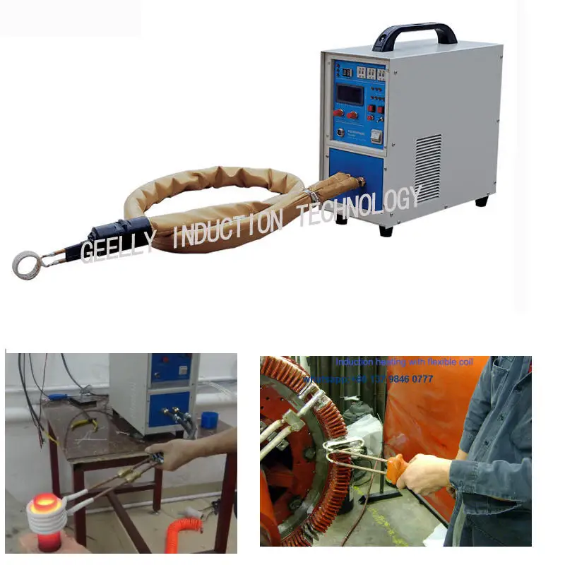 15KW Portable Induction Heater with prolong heating coil Heating Welding and brazing different metals