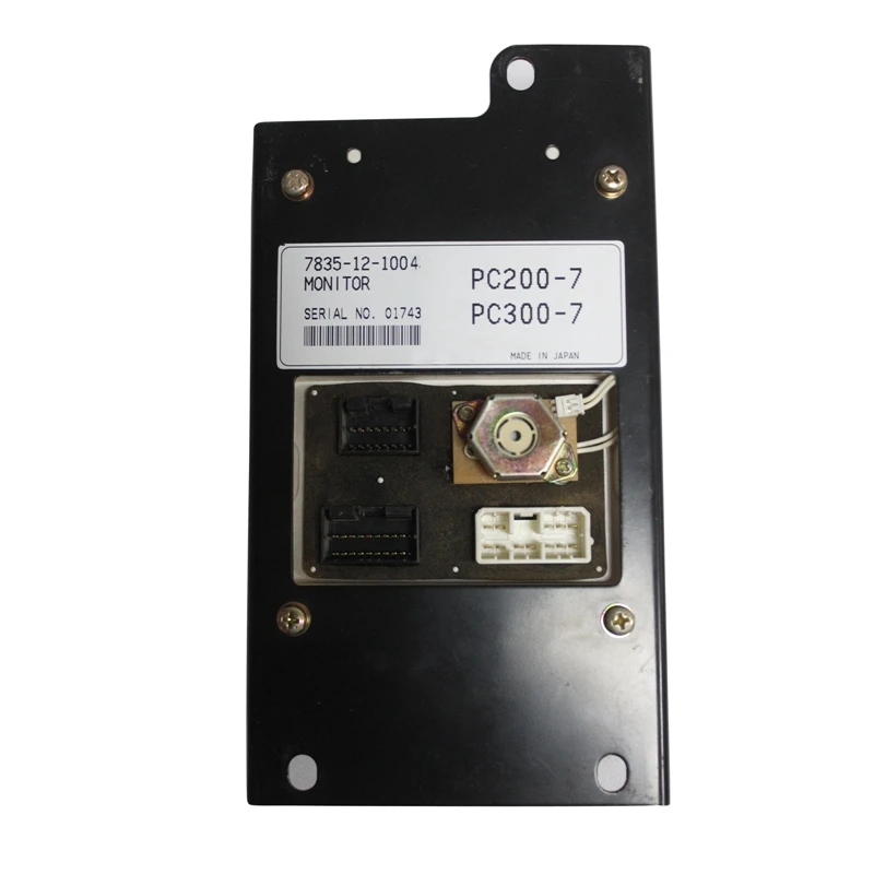 PC200-7 Excavator LCD Monitor 7835-12-1002 7835-12-1003 7835-12-1004 7835-12-1005 for Komatsu , 1 year warranty