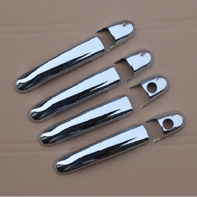 FUNDUOO FOR VW POLO 6N1 6N2 1994-2001 CHROME EXTERIOR SIDE DOOR HANDLE COVERS SET TRIM TDI SDI