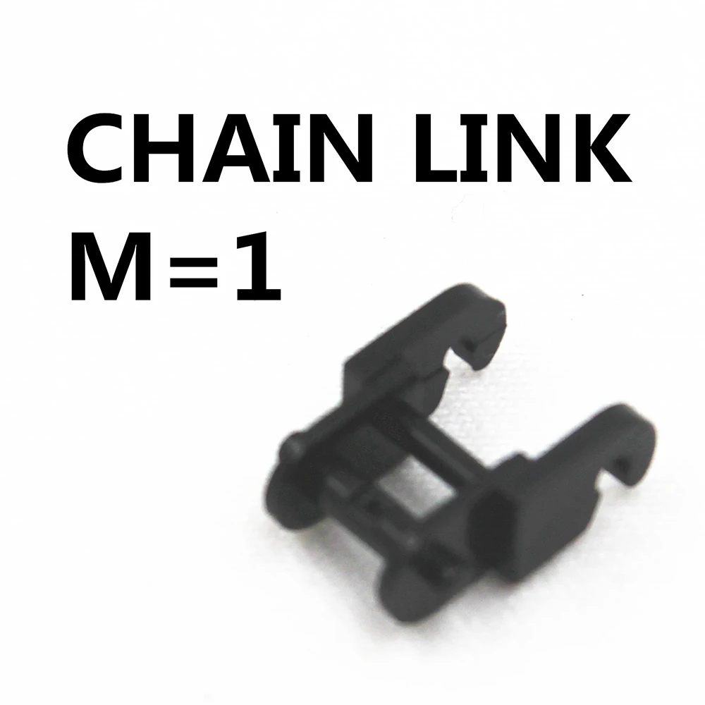Building Blocks Bricks Pack MOC Technical Track Parts 100pcs Tank CHAIN LINK M=1 Compatible with Lego for Kids Boys Toy 3711