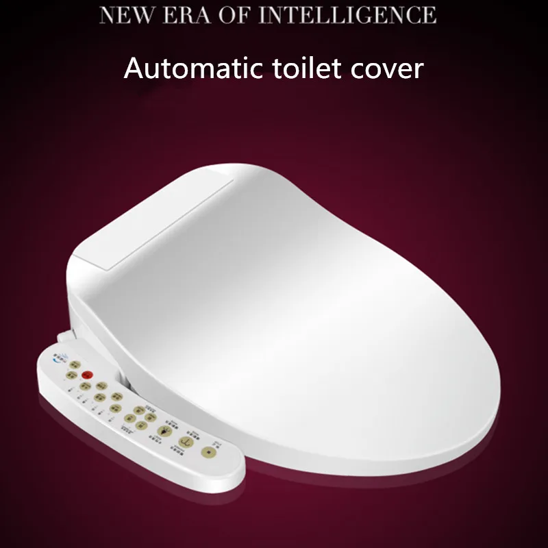 Smart Heated Toilet Seat Instant Hot WC Sitz Intelligent Automatic Toilet Lid Cover Electric Bidet Cover No Water Tank AC220V