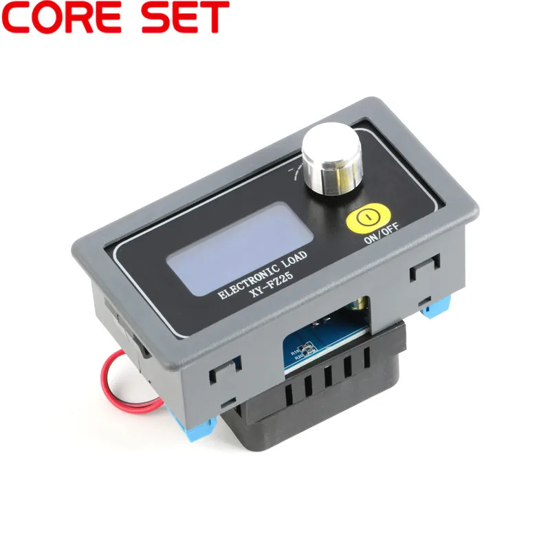 4A 25W Multifunctional Battery Capacity Tester LCD Display Adjustable Constant Current Electronic Load USB Charger Tester