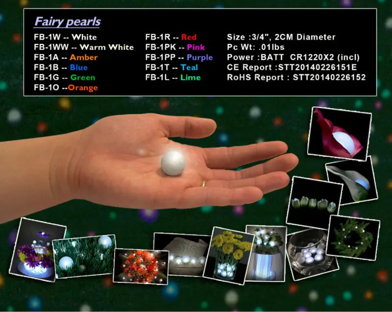 

RGB Floating Led Pool Light !!! 180 Pieces/Lot Battery Operated Waterproof Fairy Pearls Led Ball Light for Party Night Light