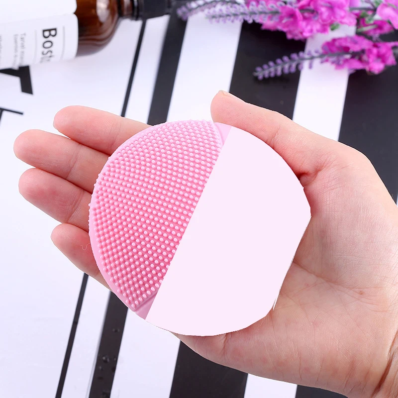 Mini Spazzola di Pulizia del Viso Elettrico di Vibrazione Ad Ultrasuoni Scrubber Pelle Rimuovere Comedone Viso Pore Cleanser Impermeabile Del Silicone