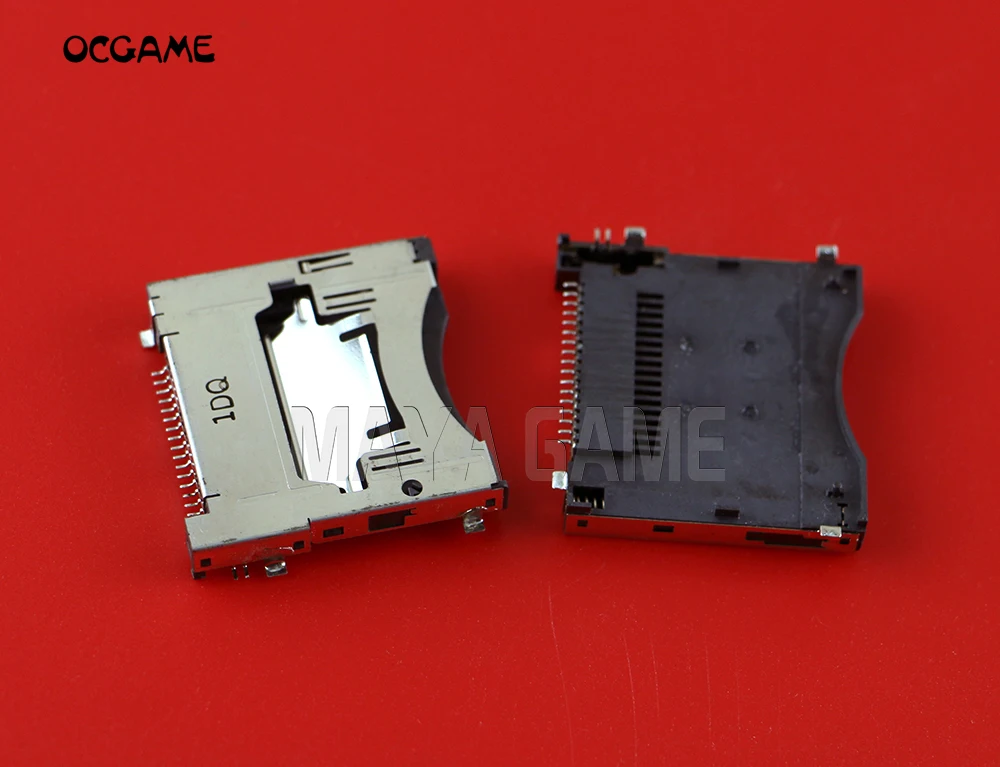 

OCGAME 10PCS Original Repair Parts for 3DS Game Card Socket Case Console