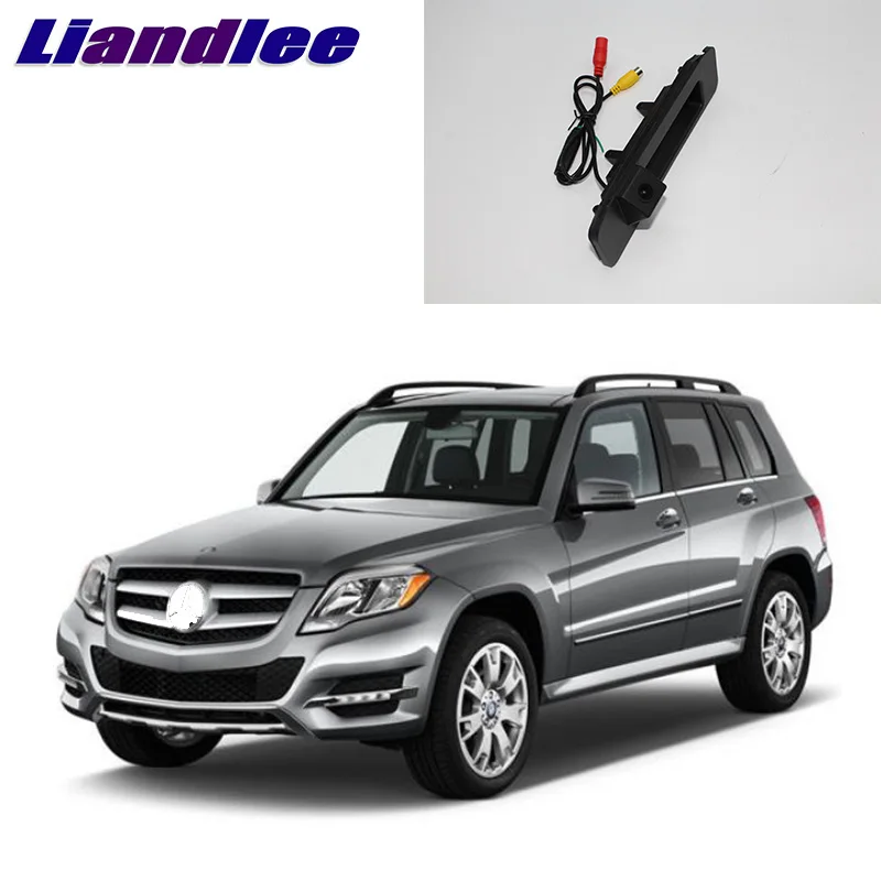 

LiandLee Car Trunk Handle Rear View Reversing Parking Camera For Mercedes Benz GLK Class MB X204 2009~2016