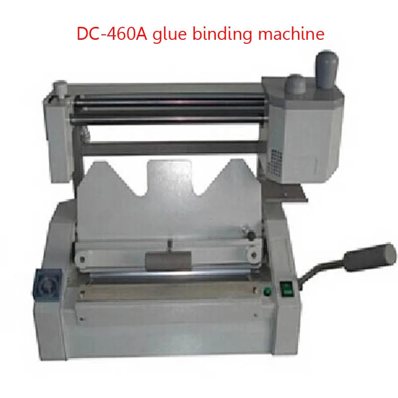 

DC-460A book binding machine desktop glue binding machine Hot melt booklet maker