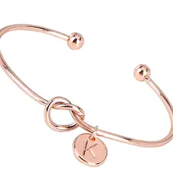 NEW YEAR Rose Gold Circle Heart-shaped Women's Bracelet
