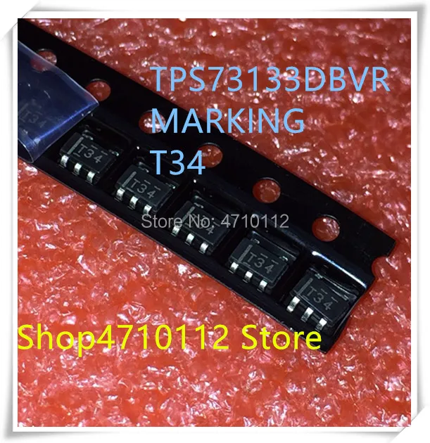 

NEW 10PCS/LOT TPS73133DBVR TPS73133 MARKING T34 SOT23-5 IC