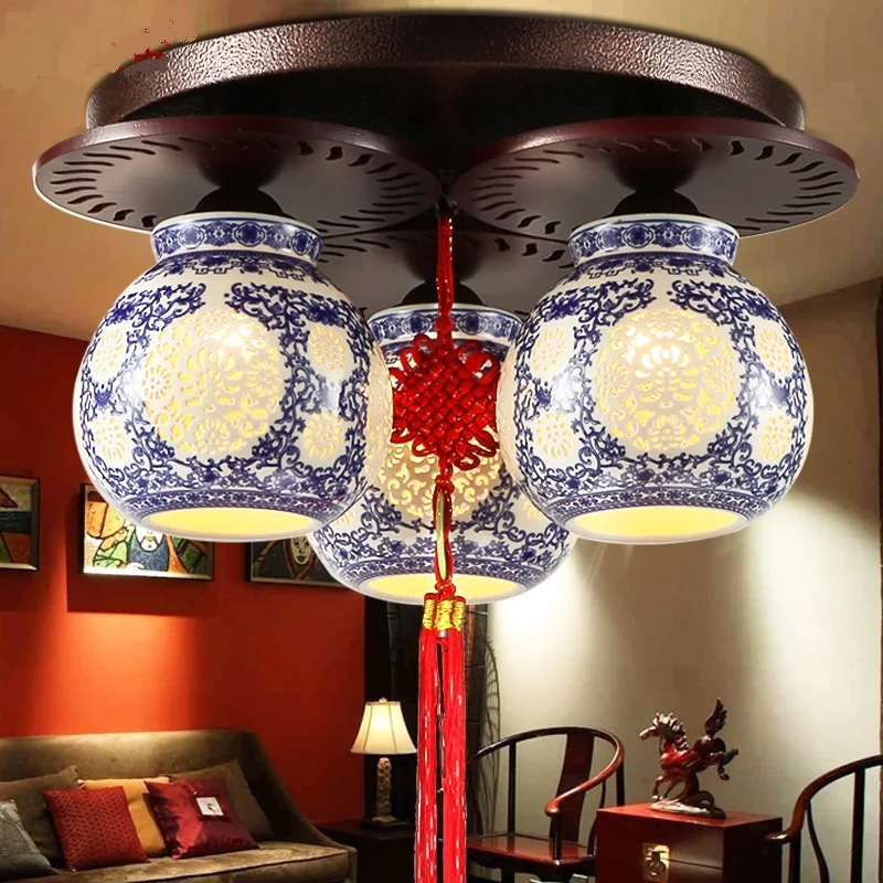 lampada de teto de estilo chines simples com cabecas lampada classica para sala de estar quarto restaurante iluminacao za zl515 01