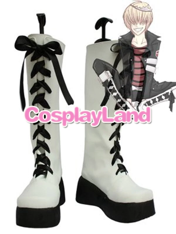 

Customize Boots Hitman Reborn Varia Member Belphegor Cosplay Boots Custom Any Size Anime Party Boots