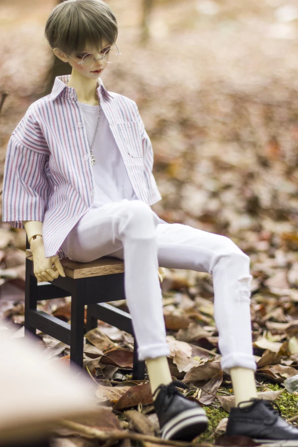 

Одежда и аксессуары для кукол BJD в масштабе 1/4 и 1/3. Брюки-карандаш с эффектом потертости для кукол BJD/SD ID75, аксессуары для куклы Uncle. Кукла и другие аксессуары в комплект не входят.