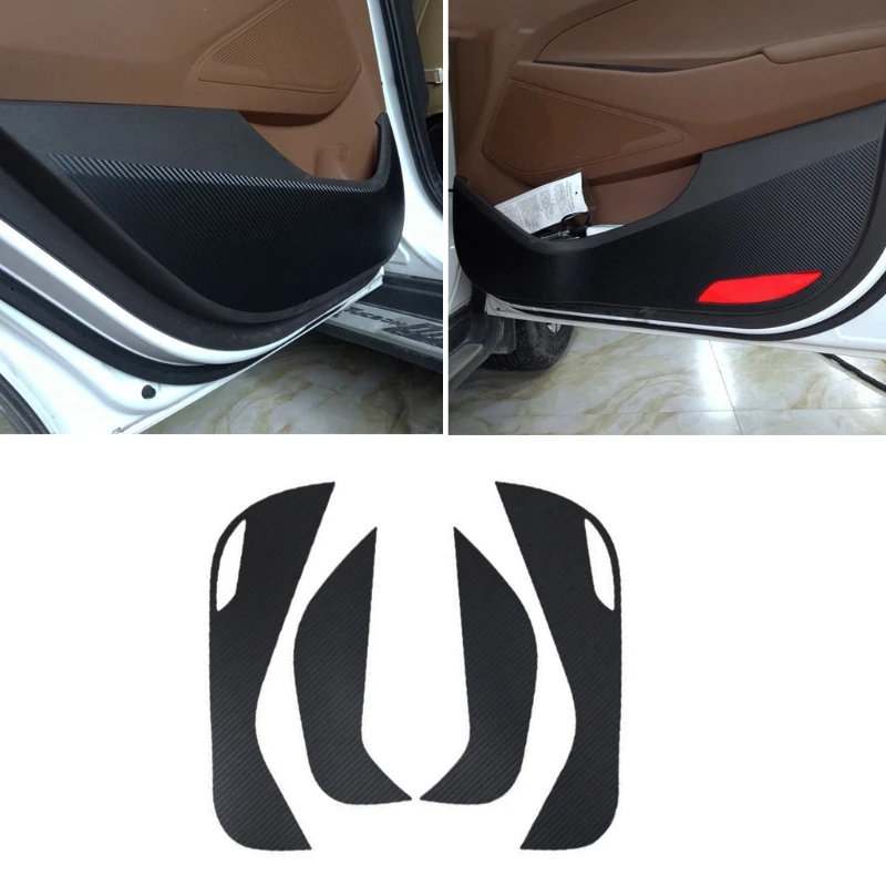 2023 4 Pcs Waterproof Auto Car Side Door Inner Decal Anti Kick Protective Sticker For Hyundai Tucson 2015 2016 Auto Decoration