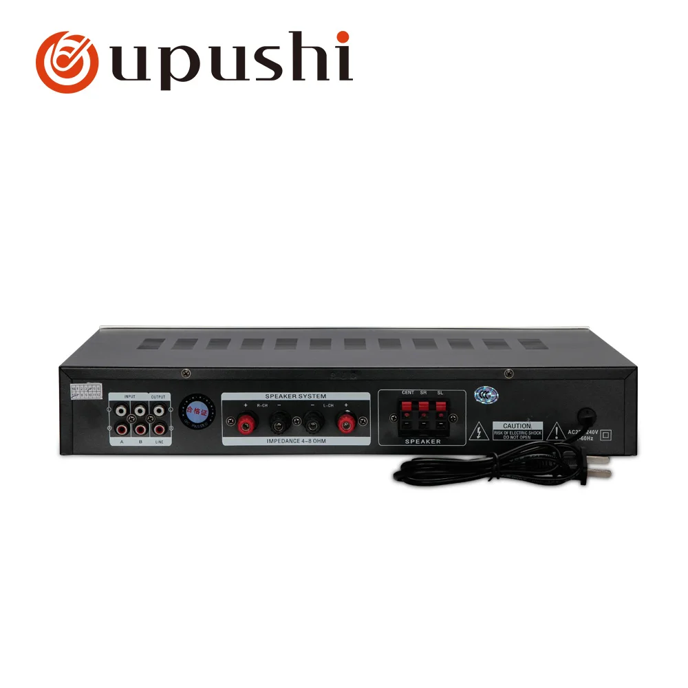 5 canali karaoke amplificatore 160w bluetooth mixer karaoke professionale amplificatore di oupushi sistema home theater con usb, SD card