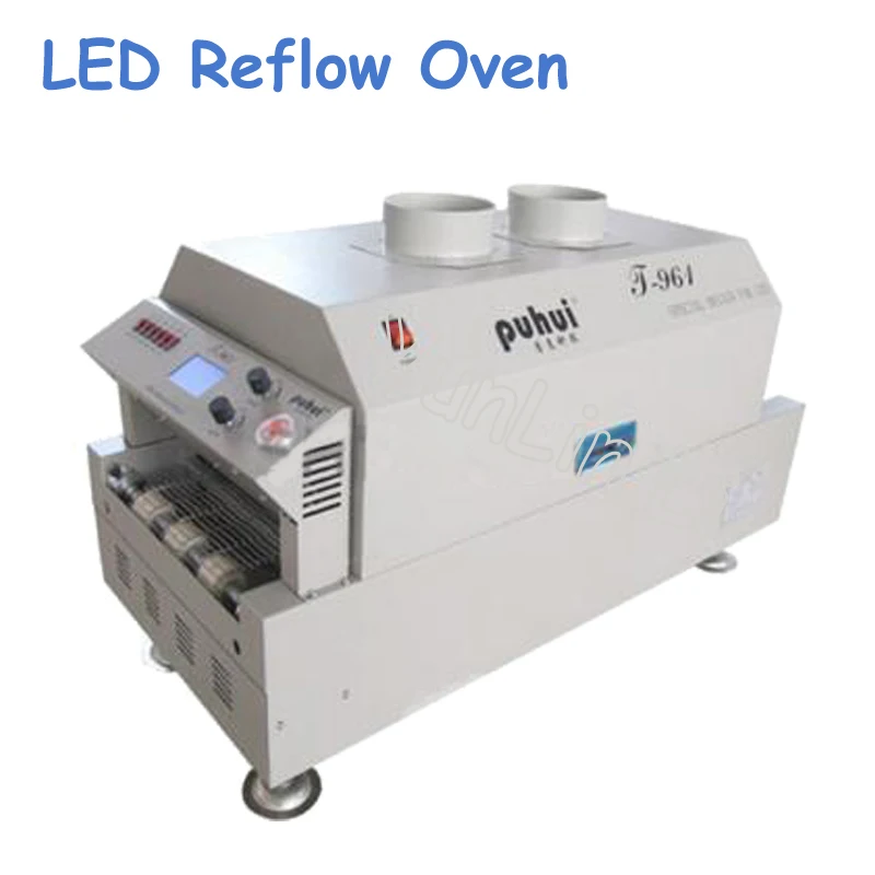 LED Reflow Oven Infrared Heating 230*730mm Soldering Oven 220V 6 Temperature Zone T961