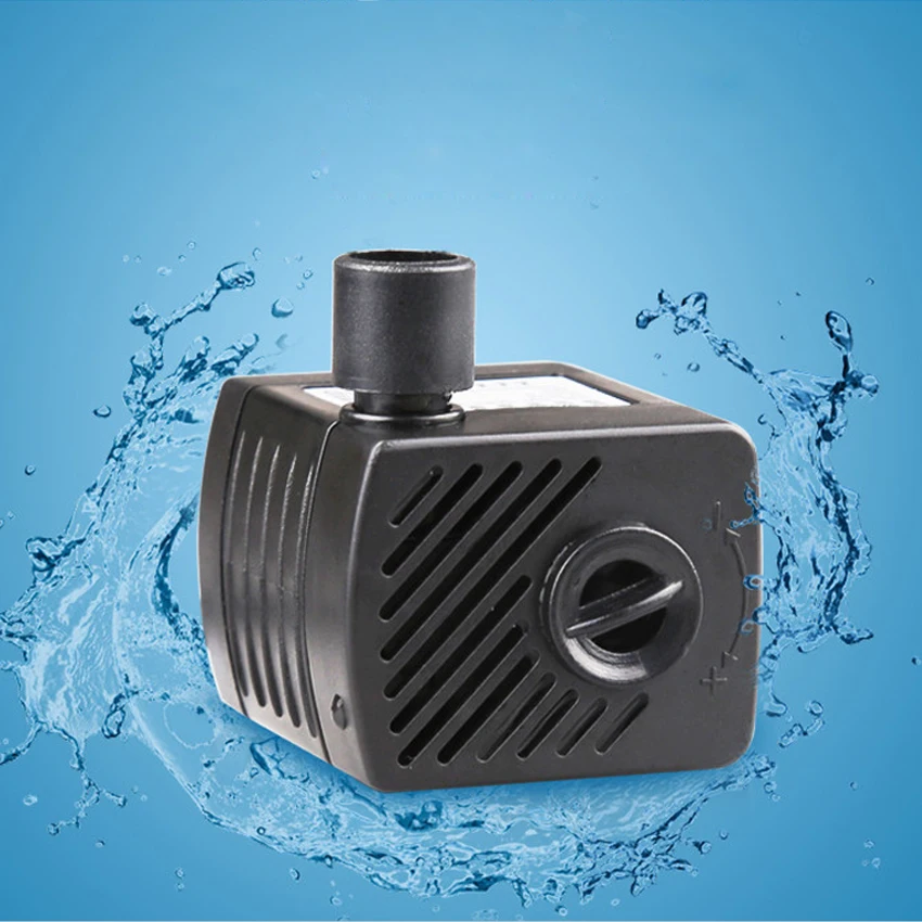 sunsun 220V/2W Aquarium fish tank aquarium mini pump cylinder pumps ultra-quiet submersible pump