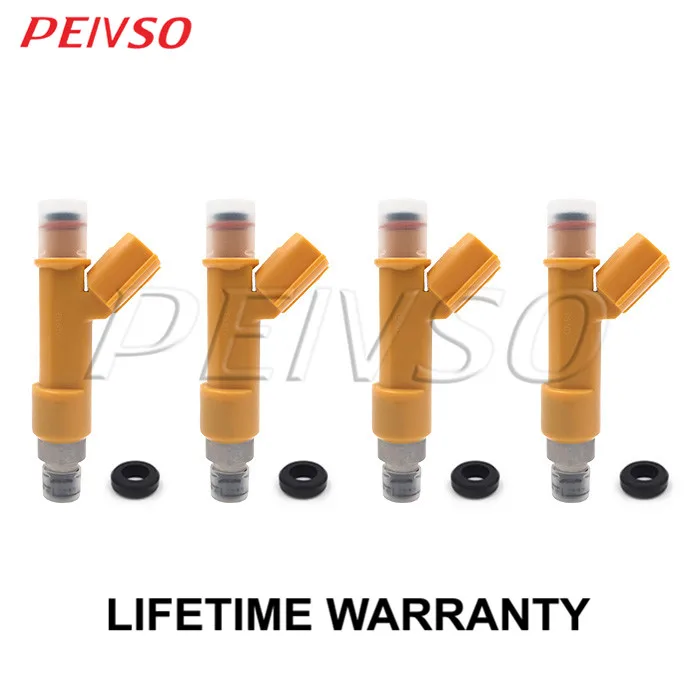 PEIVSO 4pcs 23250-28060 23209-28060 Fuel Injector For TOYOTA&LEXUS JP VITZ / SAI / ESTIMA / HS250H SOLARA 1.5L 1NZFE 2.4L 2AZFXE