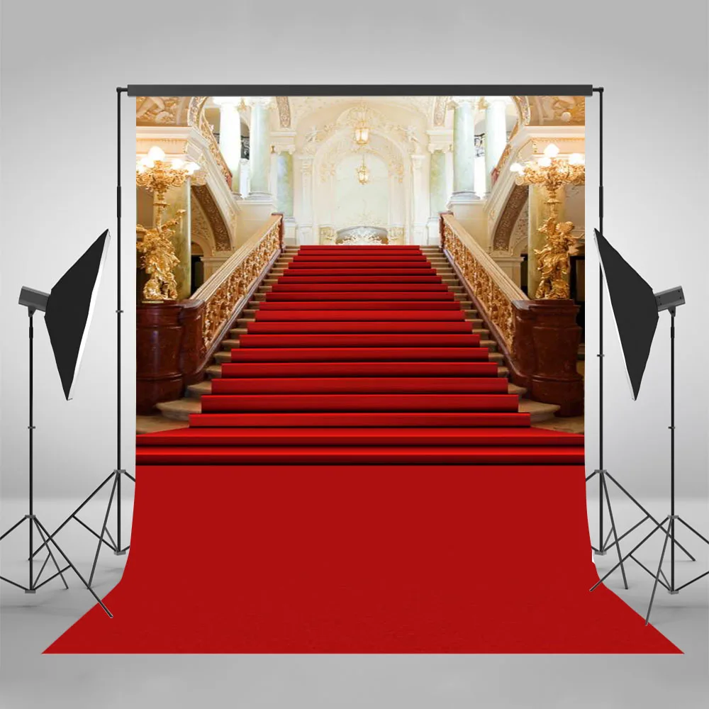 

Red Carpet Photograohy Backdrops Birthday Party Palace Backgrounds for Photographer Professional Studio Props MR-2087