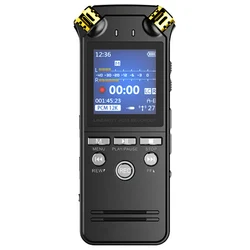 Shmci D50 Professional 1536Kbps Digital Voice-Activated Recorder Mini Dictaphone Noise Reduction Audio Meeting Record MP3 Player