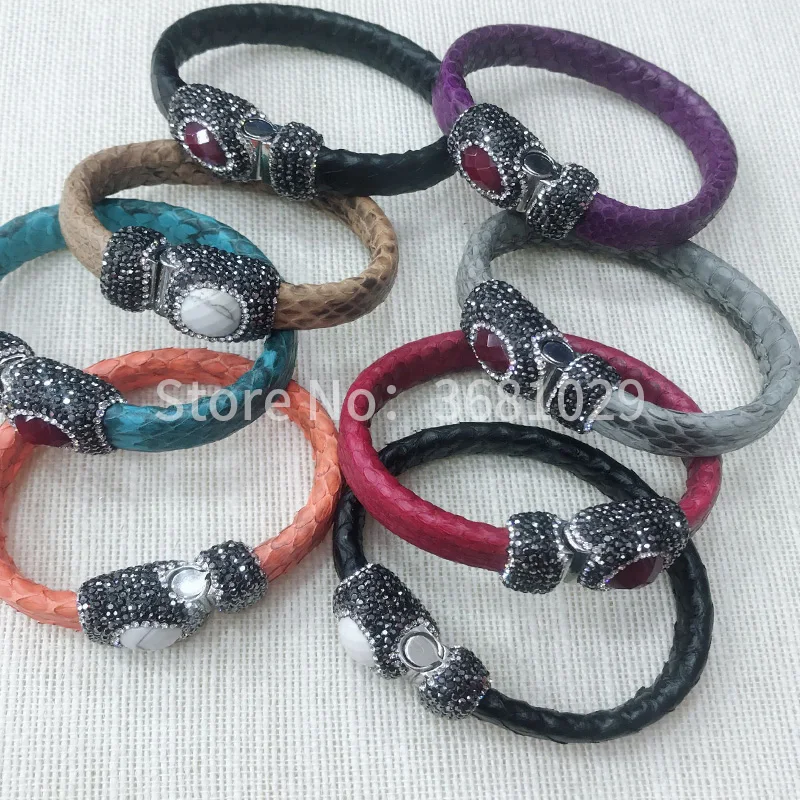 

2018 fashion personality female snake skin bracelet to send a girlfriend gift