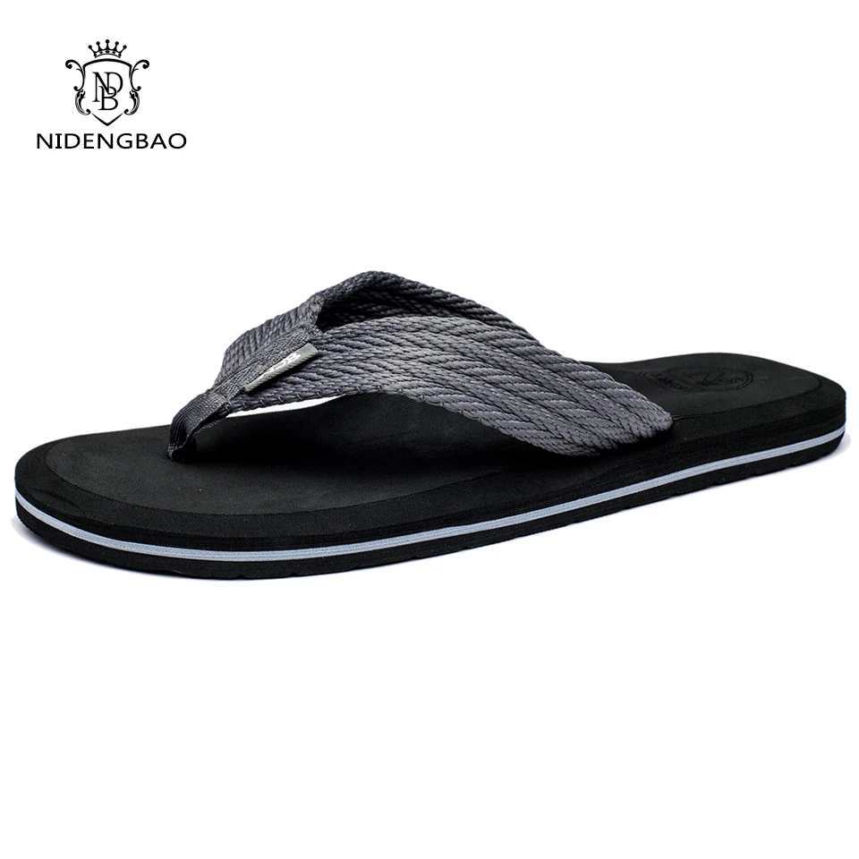 Summer Men Flip Flops High Quality Comfortable Beach Sandals Shoes for Men Male Slippers Plus Size 48 49 50 Casual Shoes