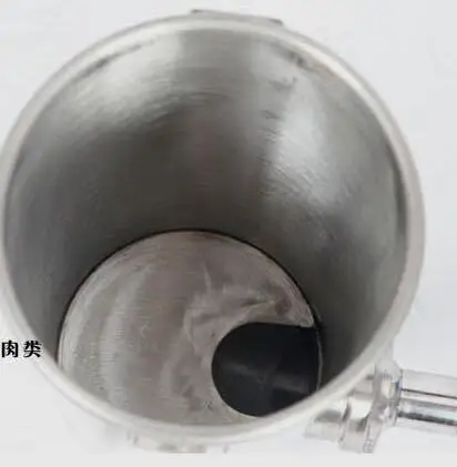 آلة حشو السجق من الفولاذ المقاوم للصدأ ، جهاز حشو السجق الأفقي الرأسي التجاري ، 3 لتر ، آلة حقنة شرجية يدوية