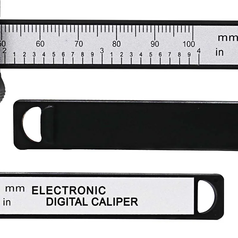 0-100mm 150mm LCD digital vernier caliper micrometer size electronic carbon fiber