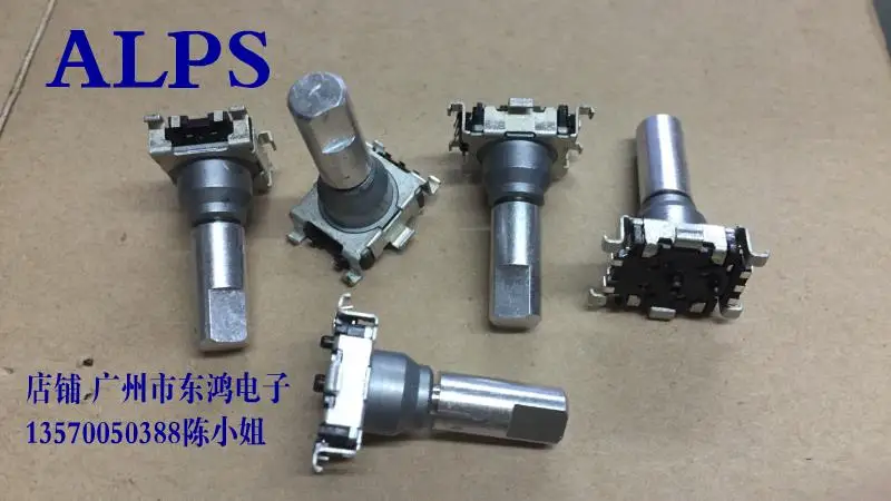 

5pcs for ALPS alpine EC11J patch encoder with switch 30, location 15, pulse point shaft length 20mm