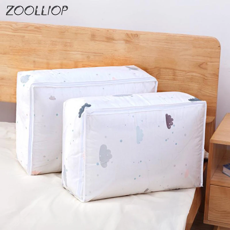 1Pc Fashion hot 2020 Household Items Storage Bags Organizer Clothes Quilt Finishing Dust Bag Quilts pouch Washable quilts bags