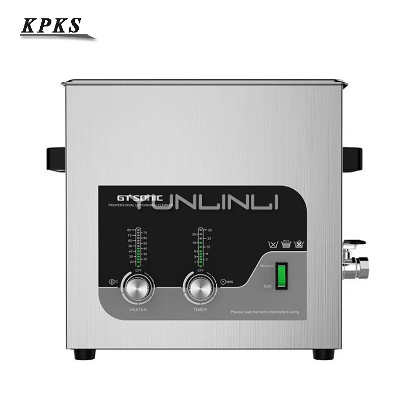 9L Commerciële Ultrasone Reiniger Hardware Ultrasone Reiniging Machine Industriële Ultrasone Wassen Unit GTSONIC-T9