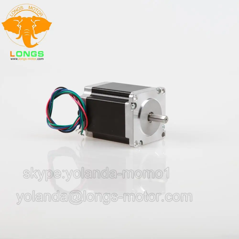 Germany Shippment&EU Free shipping Stepper Motor Nema23 23HS8430D8P1-5 flat filament 76mm 3A 270OZ-IN  CNC MILL Router Kits