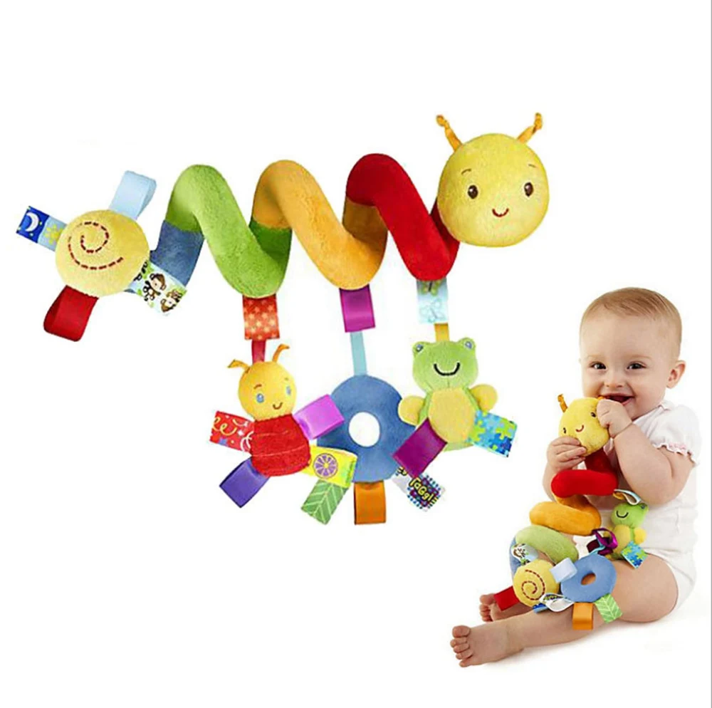 ทารกกิจกรรม Babyplay เกลียวเตียงและรถเข็นเด็กของเล่นอุปกรณ์ BB Kawaii แขวนเปล Rattle เด็กของเล่น Juguetes