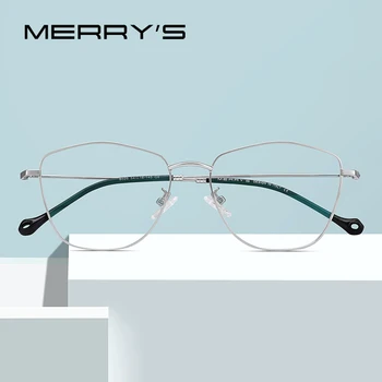 MERRYS DESIGN 남녀공용 패션 트렌드 안경 프레임, 근시 처방 광학 안경, S2026  Best5