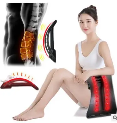 Lumbar dish outstanding tractor waist massage home stretch orthotics cushion for leaning on vertebra waist support