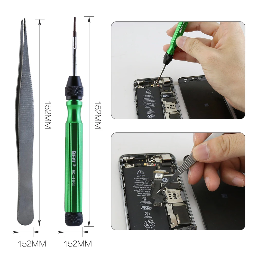 Free shipping  Hand Tools 14 in 1 Repair Opening Pry Tool Kit Screwdriver Set for apple iPhone 4 4G 4S 5  6 6S 7