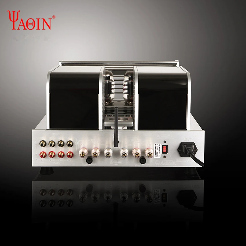 Q-003 Yaqin MC-100C KT88*4 Vacuum Tube Integrated Amplifier Pure Power Amp with Bluetooth Input UL: 55W*2 TR: 28W*2 110V 220V