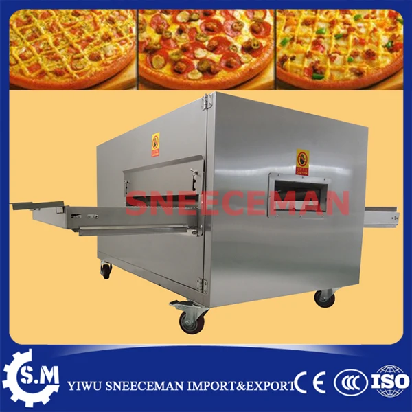 LPG pizza oven gas commercial pizza oven conveyor machine