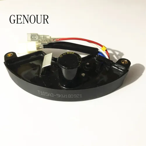 Imagen 1 del producto CQJY AVR para generador de gasolina KM6500 monofásico de 5kW, regulador de voltaje automático, piezas de generador, 350V, 360uf, alta calidad