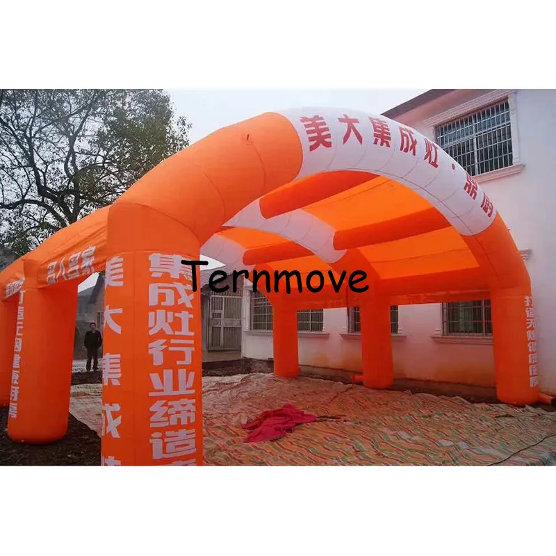 Inflatable Arch Cover For Event /Inflatable Arch Tent Arched Inflatable Tent, Customized Inflatable Enclosure Paintball Field