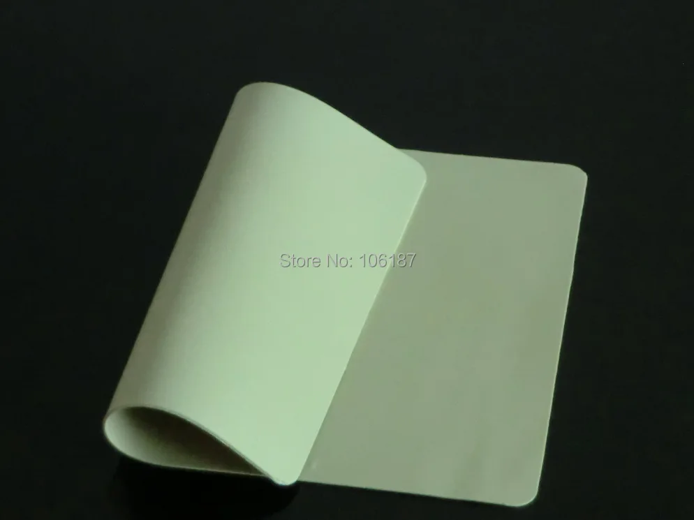 20pcs Tattoo Accessory White Rubber  Pro Tattoo Practice Skin Blank Plain 8 X 6 