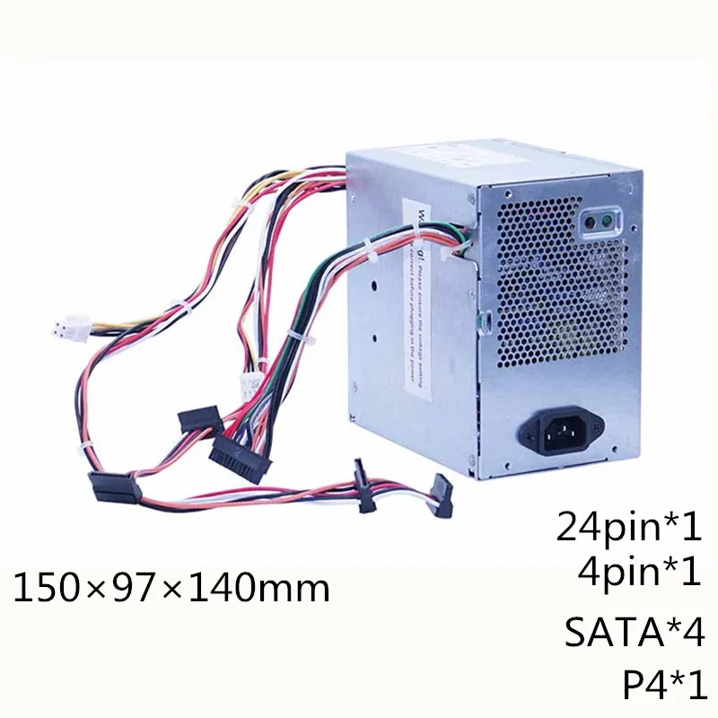 

255W Server PC Power Supply 255W PSU For GX980MT GX760MT GX960MT L255EM-01 DP/N:K340R F255E-00 DP/N:9RD1W AC255AD-00 F255E-01