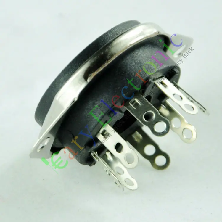 Grosir dan eceran 4 pcs 8pin Bakelite tabung vakum soket katup dasar oktal untuk EL34 KT88 6550 6SN7 gratis pengiriman