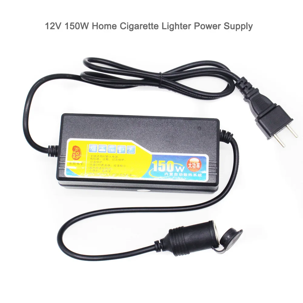 Car Cigarette Lighter Power Adapter AC 110V 220V to DC 12V 5A 6A 10A LED Driver Converter Car Cigaret Power Supply Transformer