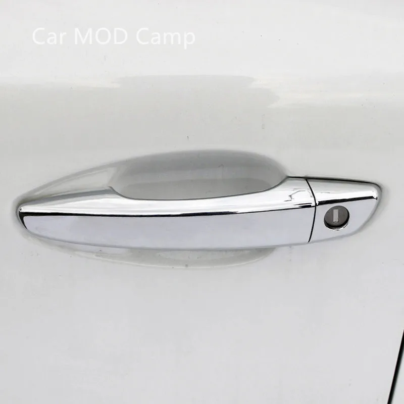 LHD! Car Accessories for Peugeot 3008 5008 GT 2017 2018 2019 2020 ABS Chrome Door Handles Cover Trim 8pcs