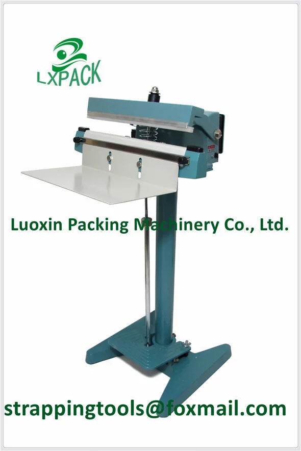 LX-PACK Hand Portable Heat Sealers Impulse Heat Sealers for continuous sealing plastic films polyethylene and polypropylene